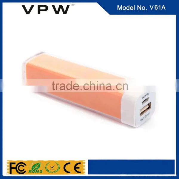 High Quality Low Price Lipstick Power Bank for Iphone Charger photo-2