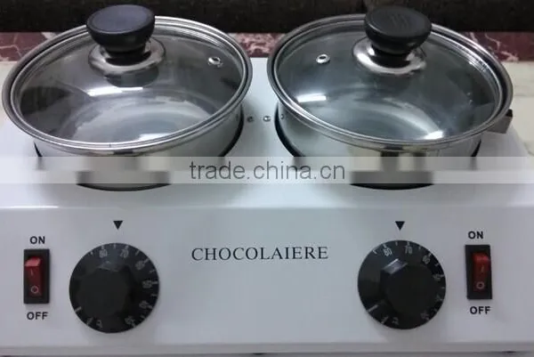Stainless Steel Electric 2 Pot Commercial Chocolate Melting Pot , Machine for Choolate Melting photo-4