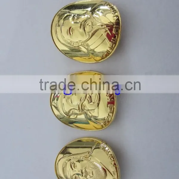 2015 Souvenir Custom Curve Metal Gold Coins With Your Own Fashion Design photo-6