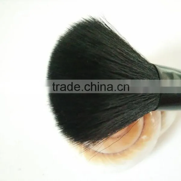 Free Sample Single Synthetic Hair Brush,red Powder Cosmetic Brush photo-6