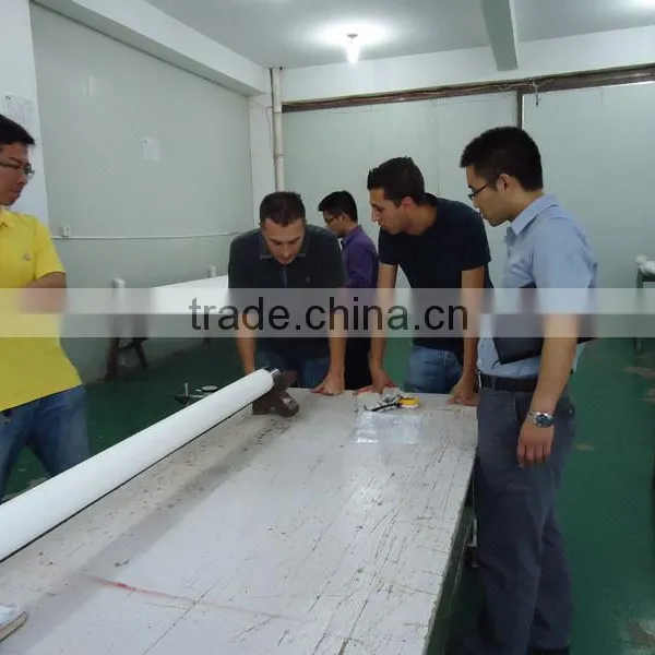 Foreign Clients Visit Our Factory for Quartz Ceramic Roller