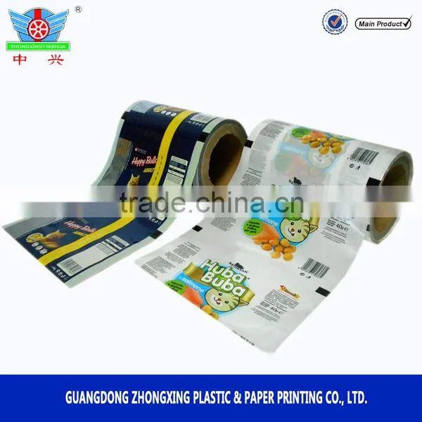 Food Grade Food Packaging Plastic Film Roll for Snack Packaging photo-2