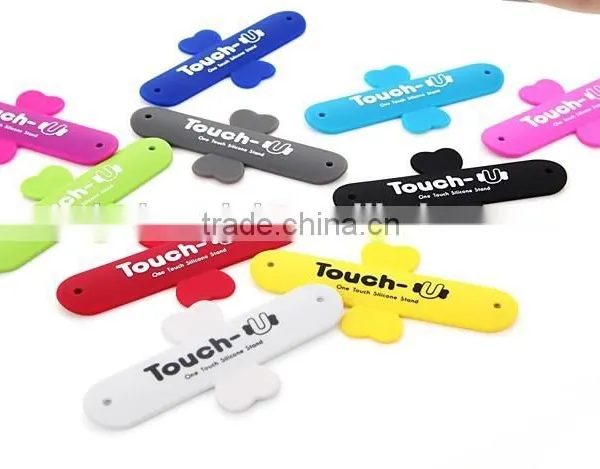 Custom 3m Sticky Silicone One Touch-U Mobile Phone Display Stand photo-4