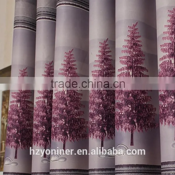 2015 Hot Sale Printed Designed No. 34 Window Curtains, Made- up Black Out Fabric in Home or Hotel photo-4