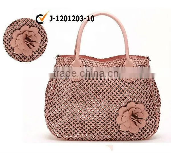 PU Handmade Tote Bag for Women in 2015