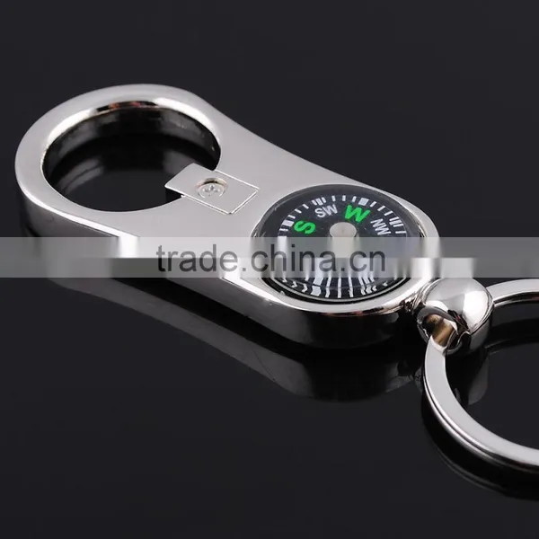 Wholesale Compass Metal Key Chains/Business Gift Compass Keychains and Keyrings photo-4