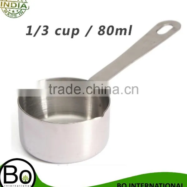 New Arrival 4pcs 1/4-1inch Stainless Steel Measuring Cups Spoon Set For Kitchen Measure Tool photo-3