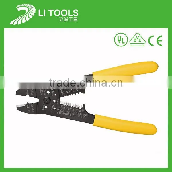 Hot Selling Rubber Handle Enamel Automatic Wire Stripper Pliers for Cutting photo-6