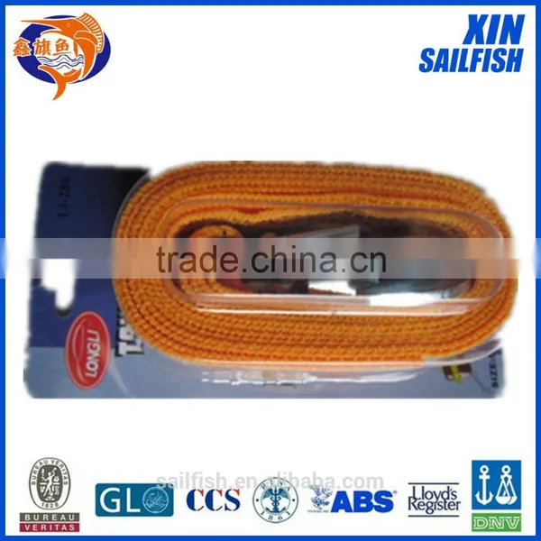 Strong Heavy Duty Ratchet Car Tow Tie Down Strap for Emergency photo-3