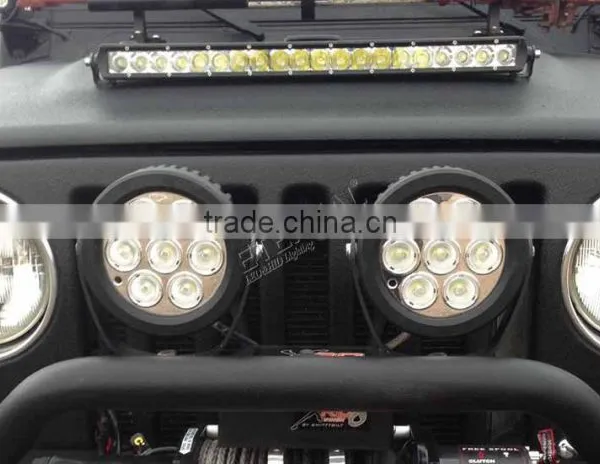 70W 6" Car Driving Light off Road Powersports Tractor Truck Emergency Vehicles Heavy Equipments Working Light photo-5