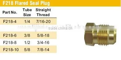 Flared Seal Plug,Pipe Fitting,Brass Fitting,Pneumatic Valve photo-2