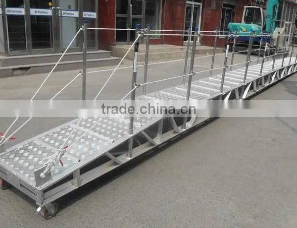 Professional Custom Aluminum Alloy Ladders, Heavy Duty Aluminum Stairs, Light Ladder, Popular Ladder photo-2