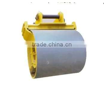 excavator vibratory roller compactor