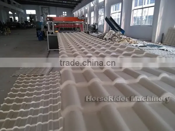 New Design Plastic Tile Machine PVC Roof Tile Making Machine photo-6