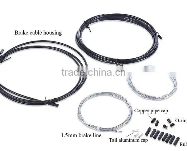 Mountain Road Bike Cycling Derailleur Brake Cable Housing Line Core Hose Set photo-5