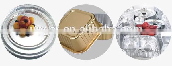 High Speed Aluminum Foil Paper Cover Lid Die-cutting Making Machine photo-4