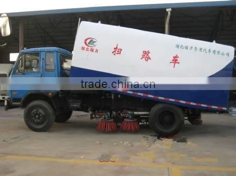Chengli 4x2 Dongfeng Euro3 190hp 10 Tons RHD Sweeper Truck photo-4