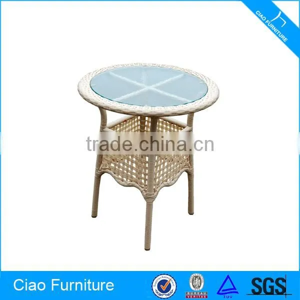 Home Garden Furniture Rattan Coffee Table and Chair photo-3