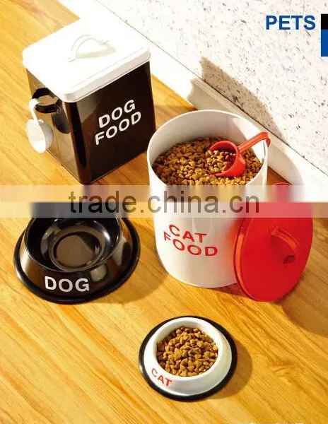 The Pet Dog Bowl Metal Pet Bowl Basin Bowl Anti Collision photo-3