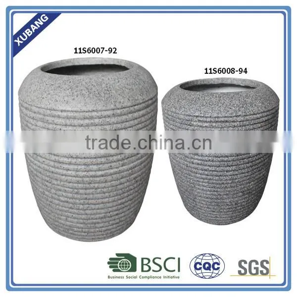 Cheap Sandstone Garden Planters Decorative Pots photo-2
