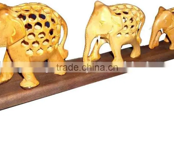 Wooden Carvings/hand Carved Elephant