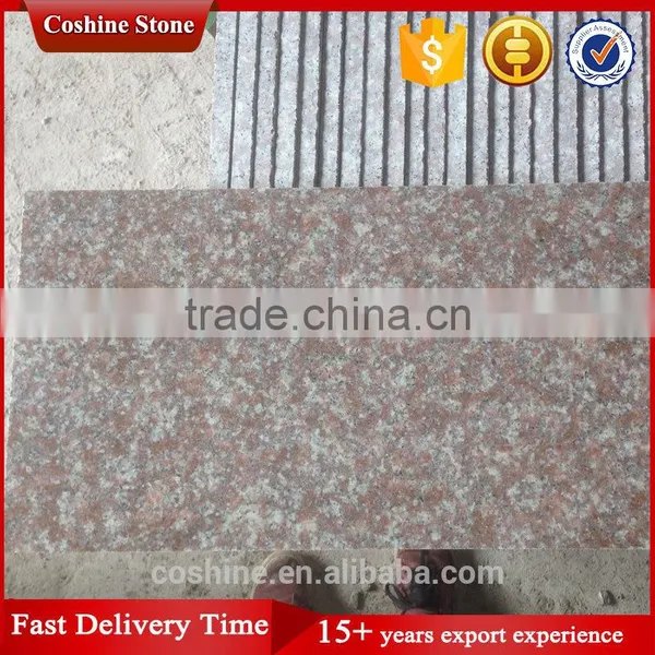 China Manufacturer Industrial Granite Polished Peach Red Granite G687 photo-3