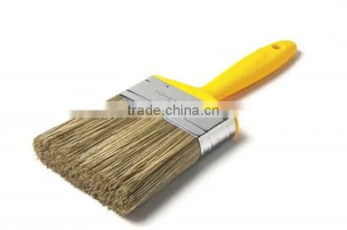 Plastic Handle Natural Bristle & Polyester Mixed Masonery Brush photo-2