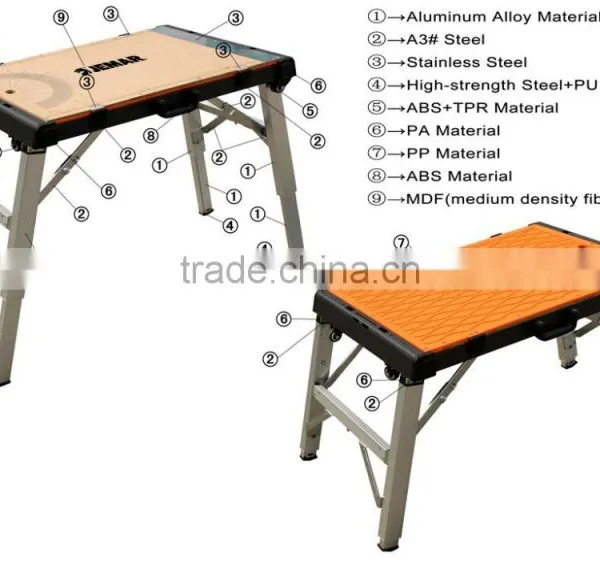 Multi-purpose 4 in 1 Workbench