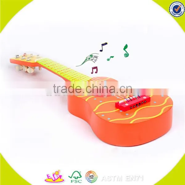 Wholesale Baby Wooden Toy Guitar High Quality Kids Wooden Toy Guitar Cheap Children Wooden Toy Guitar W07H036 photo-5