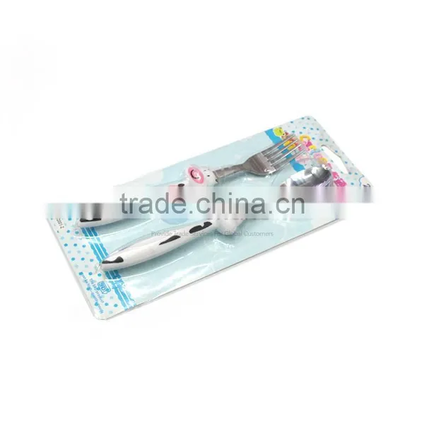 Cartoon Cow Shape Kids Dinner Set