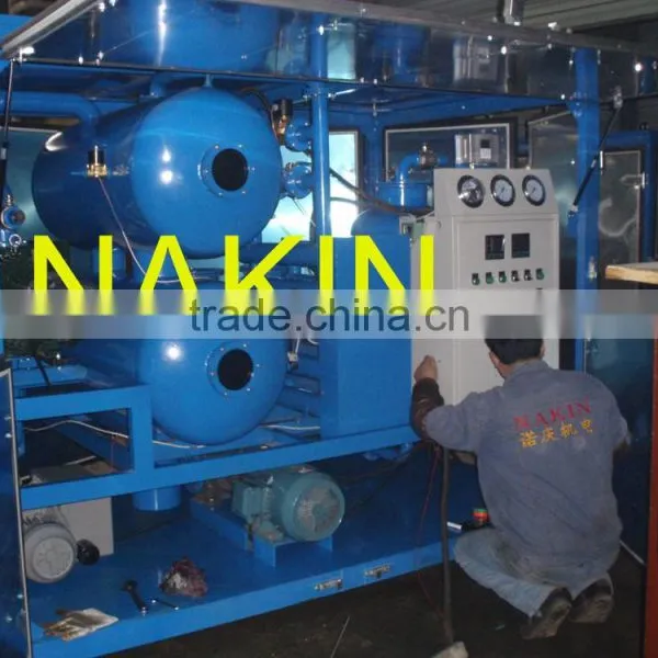 Flow Rate (6000L/H) Vacuum Transformer Oil Purifier photo-2
