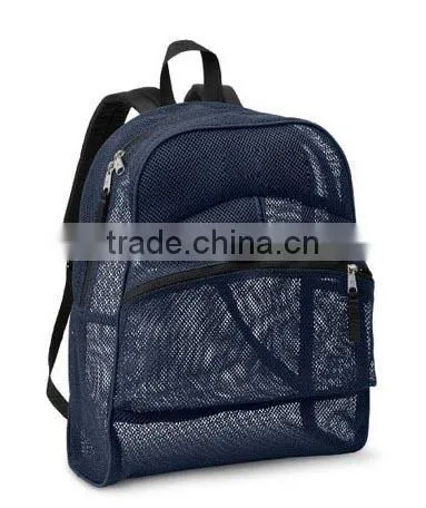 Mesh Back Pack With Large Main Compartment photo-4