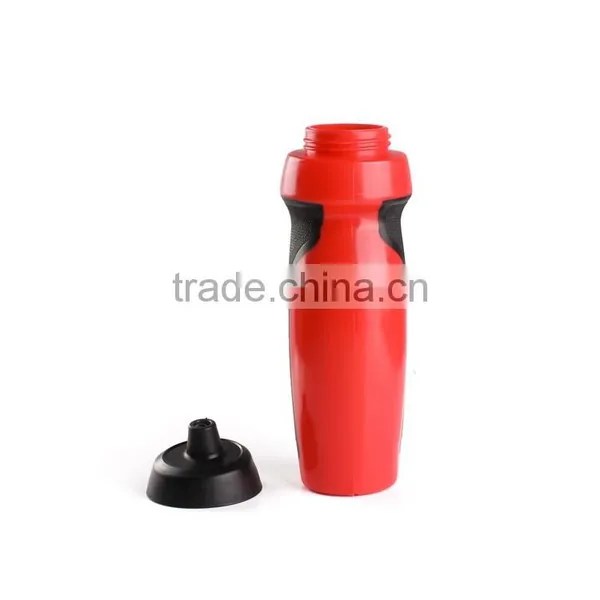 600ml PE Plastic Sports Water Bottle Bpa Free Plastic Squeeze Water Bottle With Nozzle photo-4