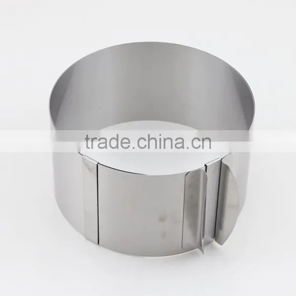 Adjustable Setting Ring Stainless Steel Bakeware Mousse Cake Baking Mold photo-2