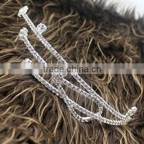 2016 New Design Bridal Headband Wedding Hair Ornament Tiaras Crown photo-2