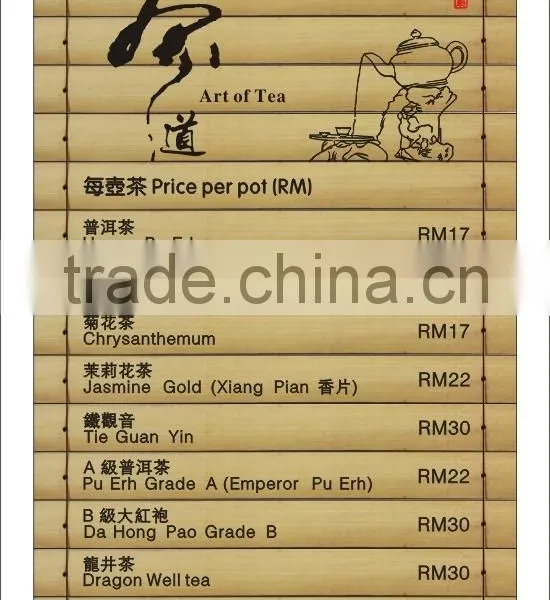 Special Bamboo Menu Book for Restaurant photo-3