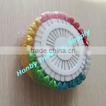 Wheel Packing 55mm Heart Shape Long Stick Hijab Pin photo-3