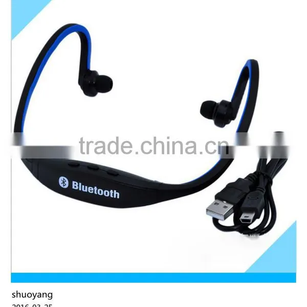 China Original Factory Price Mini Sports Stereo Wireless Bluetooth 4.0 Sports Headset Wholesale photo-2