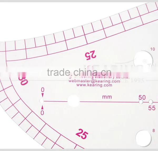 Pattern Curve Rulers for Sewing Drawing Water Droplets Shapped #6460 photo-4