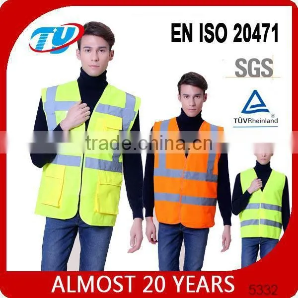Cheap Low Price Reflective Safety Vest With Pocket photo-2