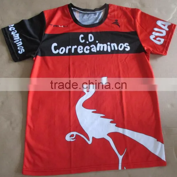 Dry Fit Specialized Sublimation Printing Running T-shirt photo-3