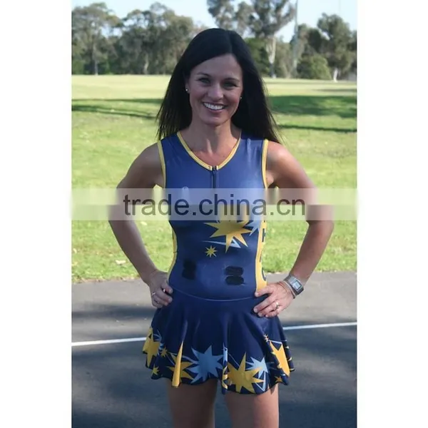 Kroad Cheap Netball Uniforms Dress photo-4