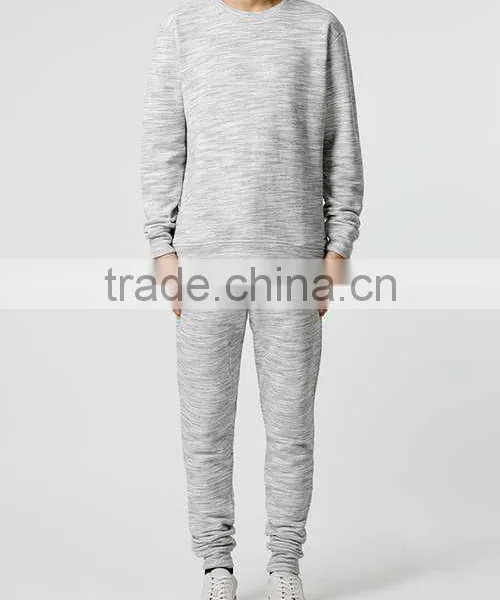 Custom Slim Fit Tracksuit Plain Cotton Tracksuit photo-2
