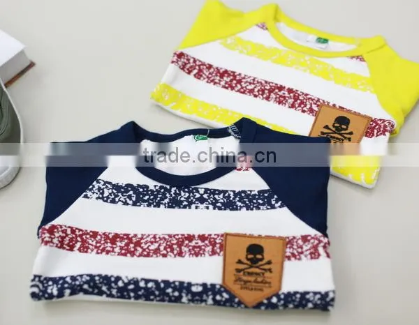 Wholesale Children's Boutique Clothing Children T Shirts Long Sleeve Cotton Clothes photo-2
