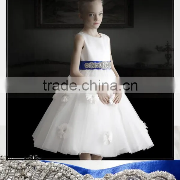 Best Sellers Girl Princess White Dress Top Grade Tutu Girl Formal Dress Children Summer Clothing GD90427-10 photo-2