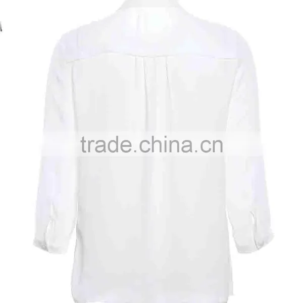 2016 Guangzhou in Latest Chiffon Tops for Women Chiffon Images of Chiffon Tops photo-4