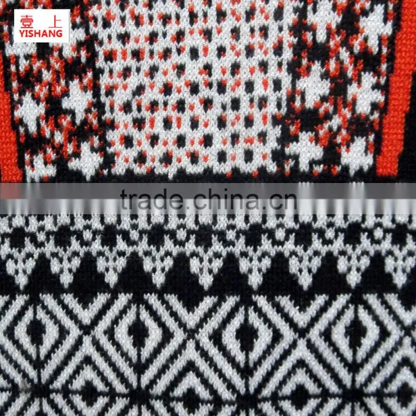 New Style Jacquard Sweater 80%Viscose 20%Polyester Lady Fashion Short Sleeve Sweater in the Autumn photo-3
