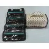 Pvc and Polyester Cosmetic Bag With Handle and Hook