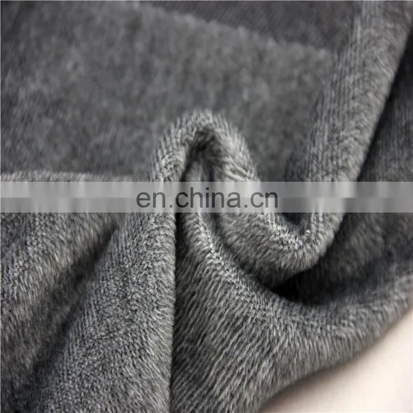 Knitting Denim Sherpa Fabric photo-4