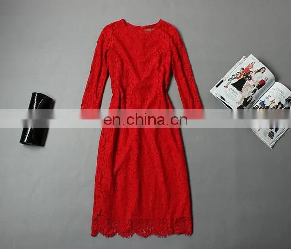 2015 Maxi Dresses Hot Sell Casual Dresses Red Dresses photo-3